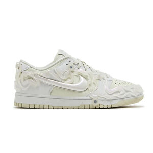 Nike Dunk Low LX sneakers Sea glass iridescent white women's size 7.5 new NWOB